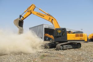 Hyundai’s exquisite range of excavators