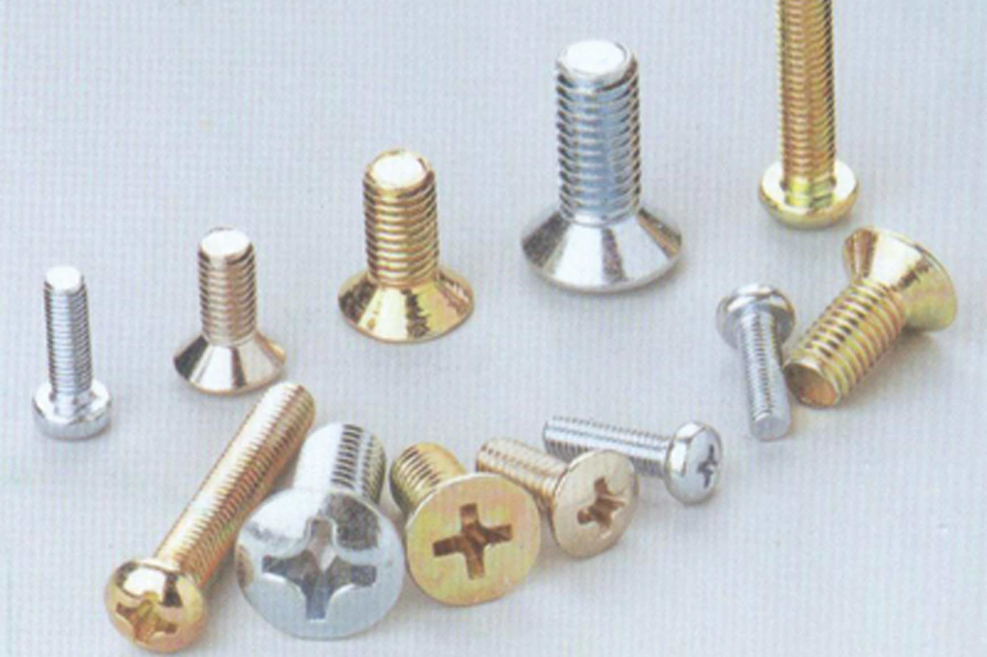 Pari Industries manufactures  M S Brass plated wood screws