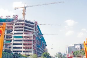 Leighton Welspun puts Potain cranes at Noida landmark