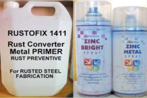 Most ideal antirust solution for paint applicators, steel fabricators and rebars