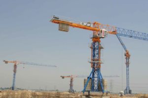 Monsoon preparation for tower cranes