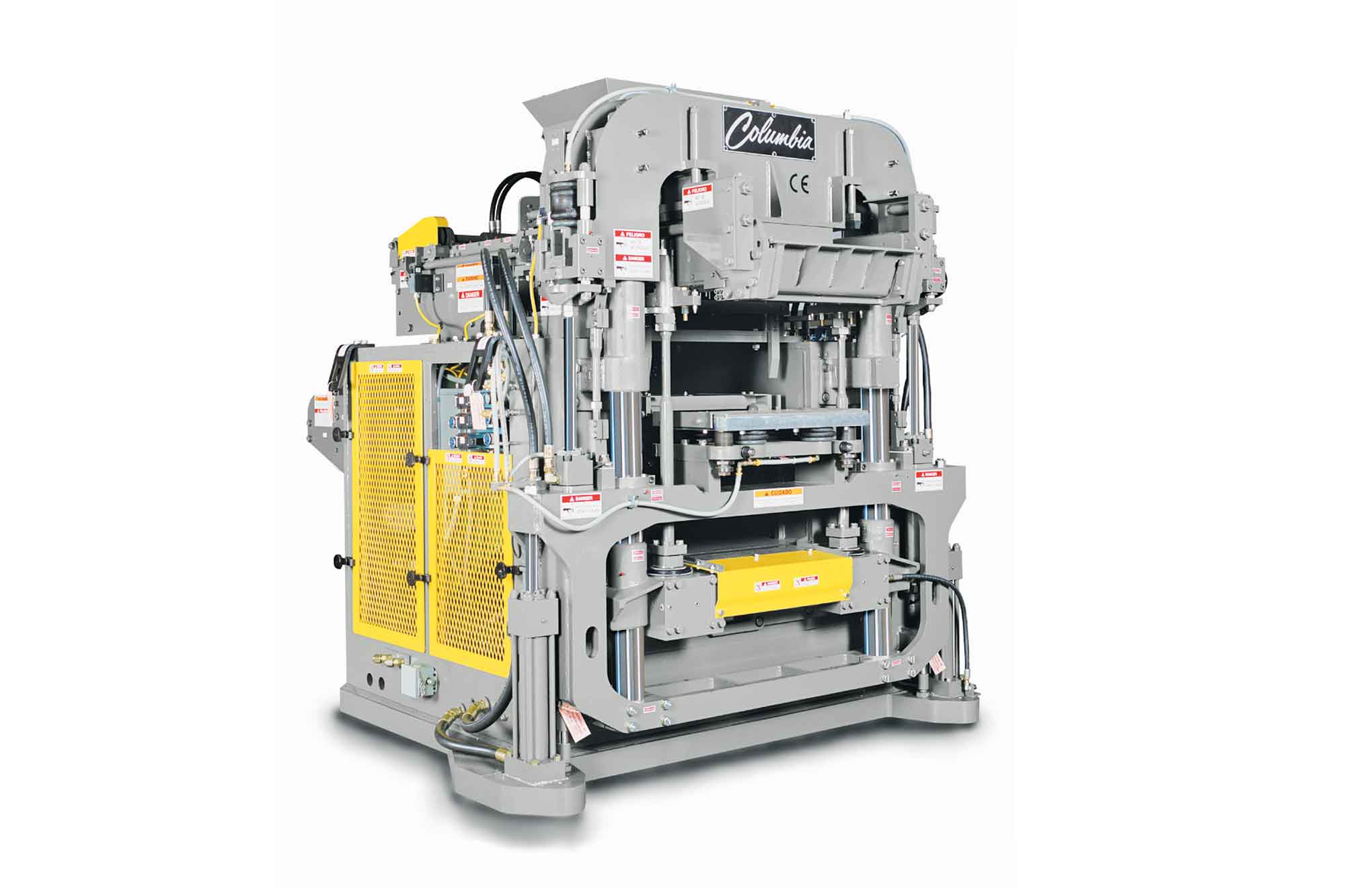 Columbia concrete products machines assure high strength, low maintenance