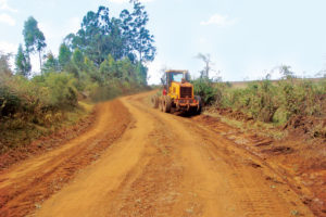 Use of jute geotextiles in rural road construction