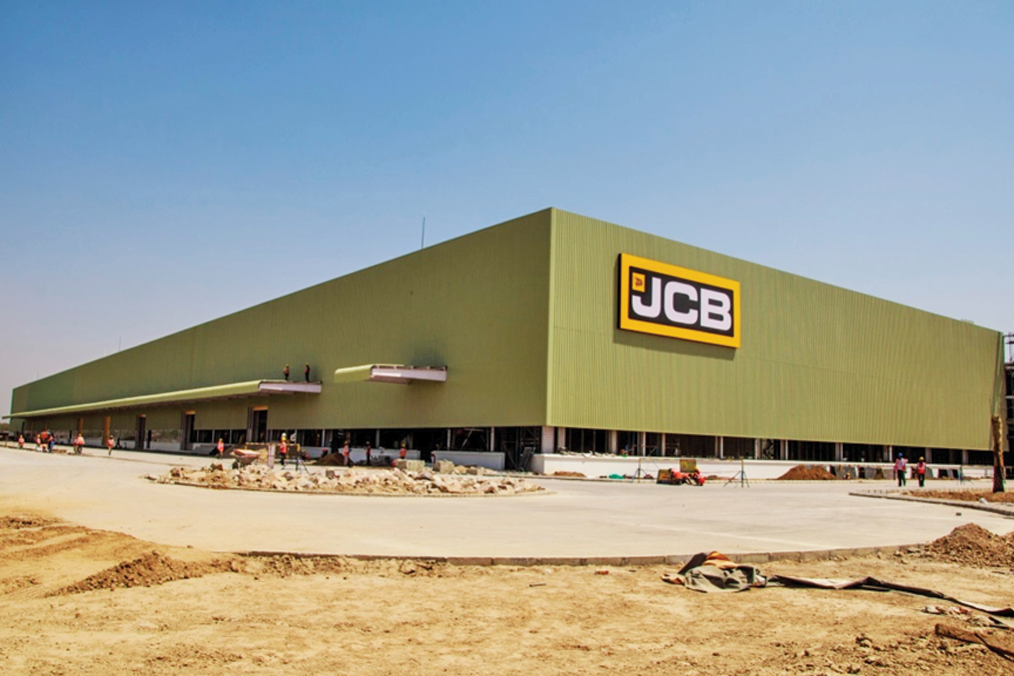 Interarch delivers fabrication and assembly shops at JCB’s Jaipur plant