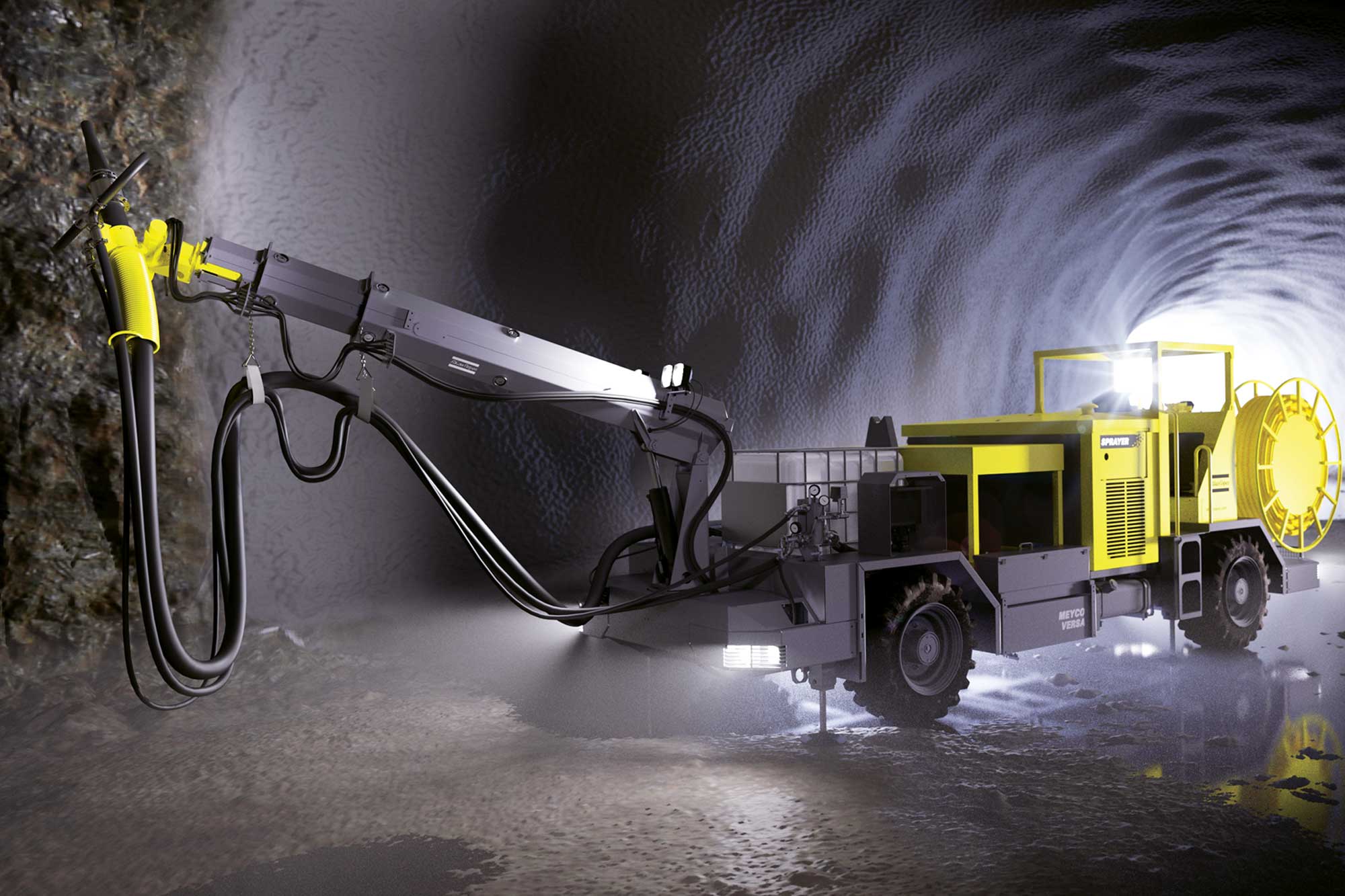 Atlas Copco introduces new mobile concrete sprayer