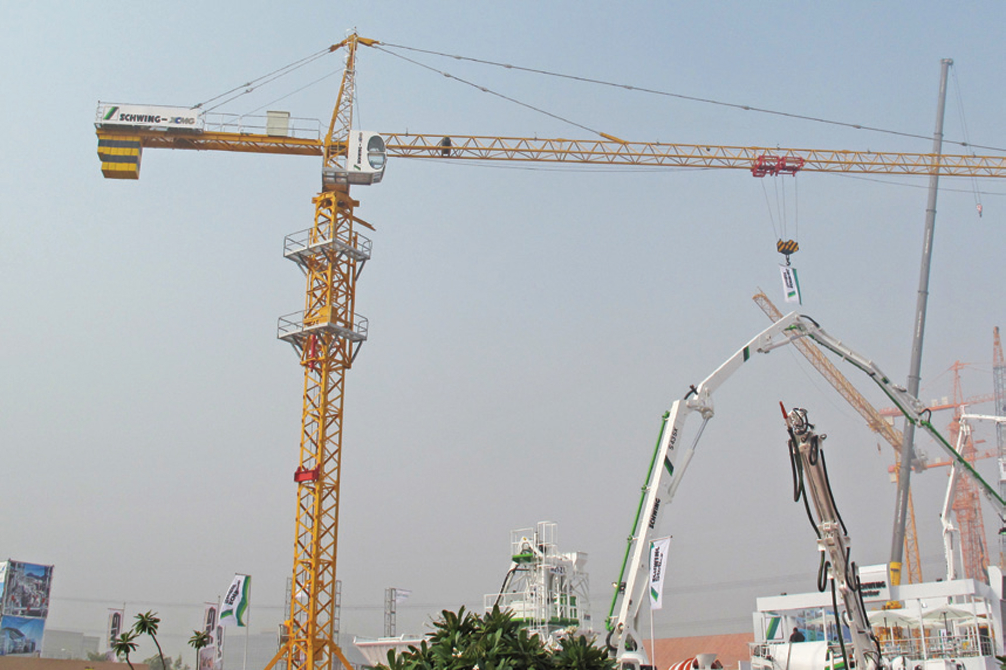 Schwing Stetter to sell tower cranes in India