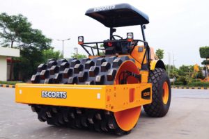 Escorts Compactors: optimum solution for soil and asphalt