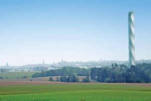 ThyssenKrupp’s test tower in Germany reaches a 100-m height in just 2 months