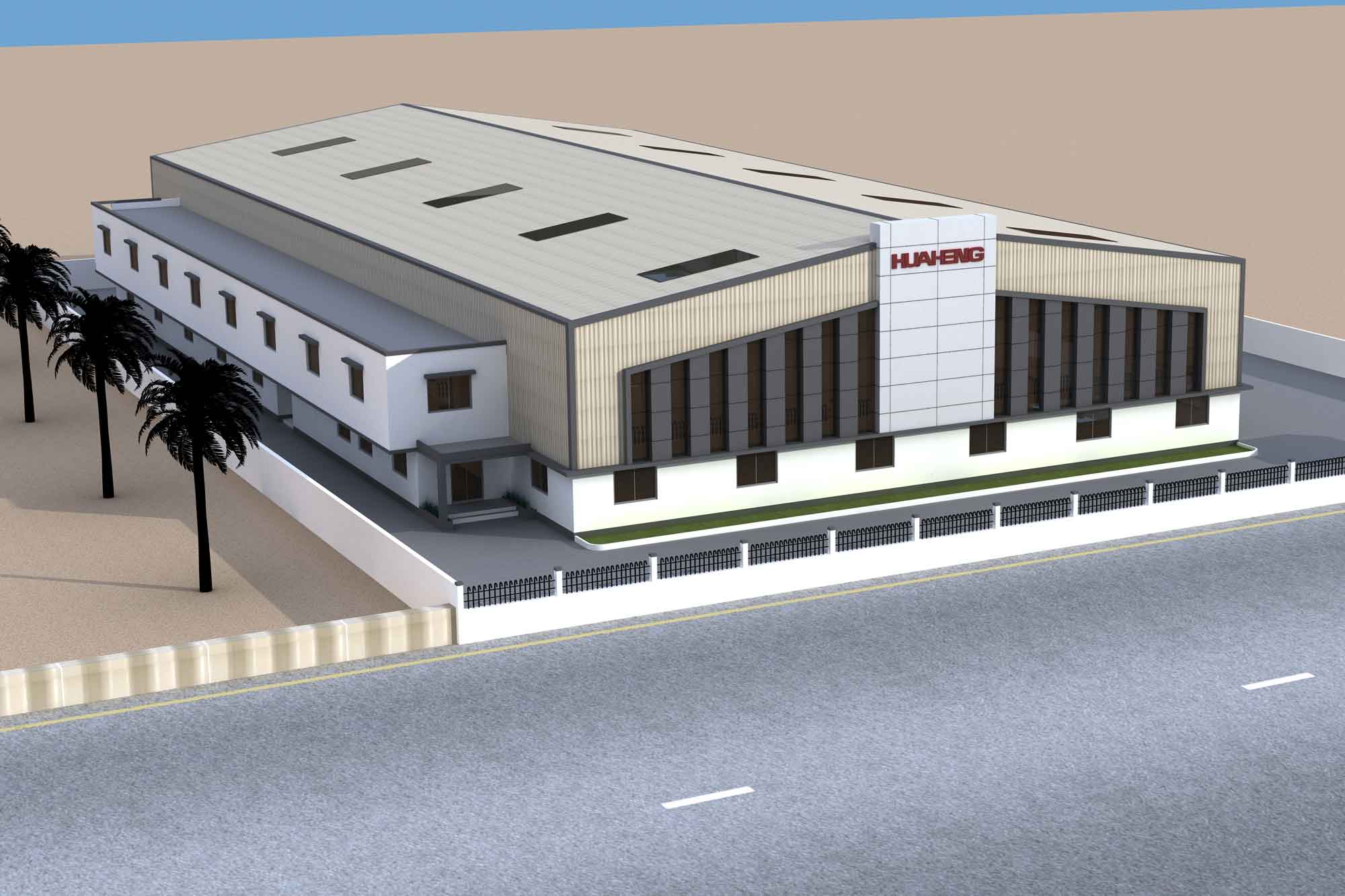 Huaheng setting manufacturing plant in Gujarat