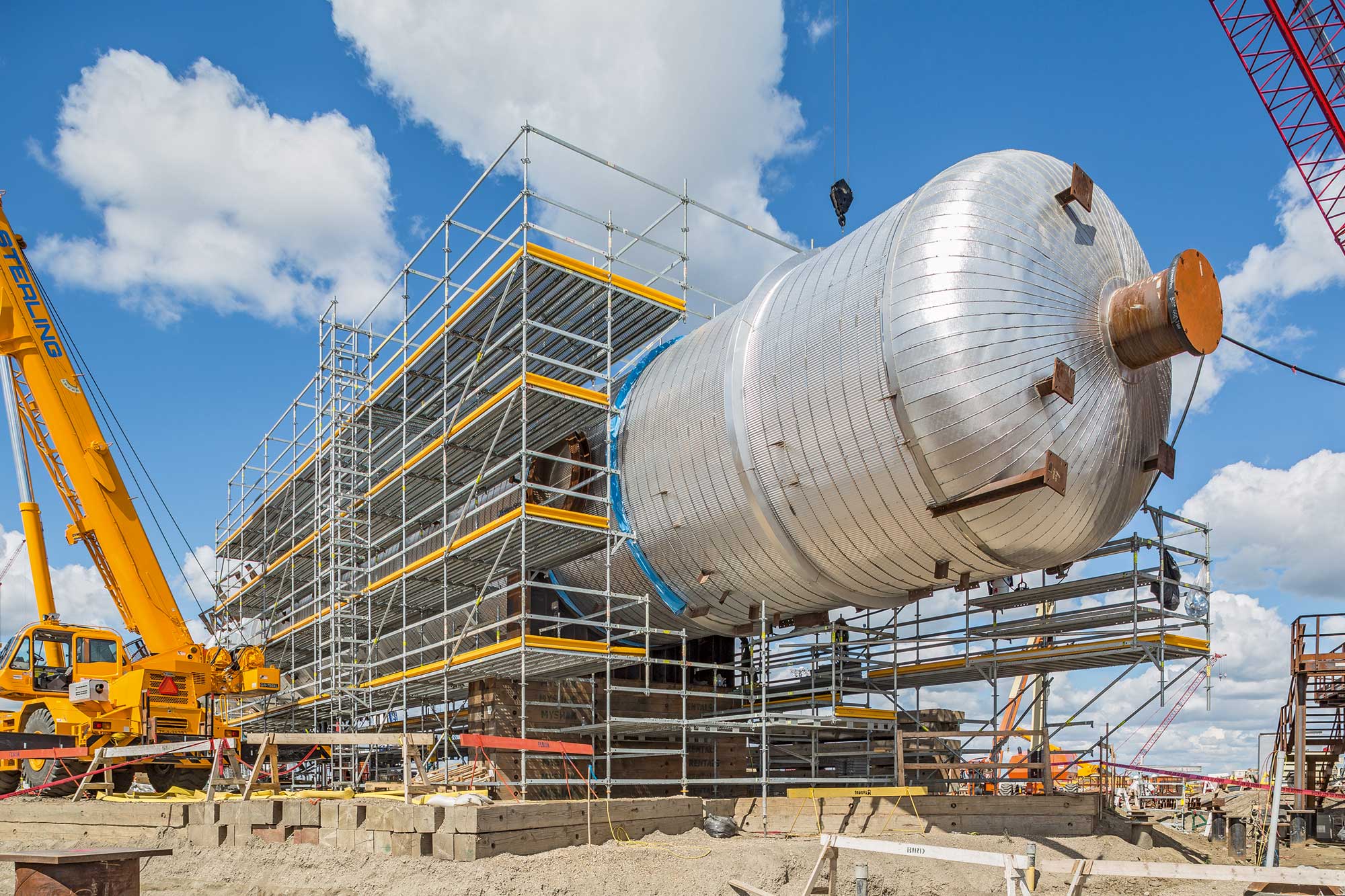 Integration of 3D scaffold planning at an early stage reduces time and cost