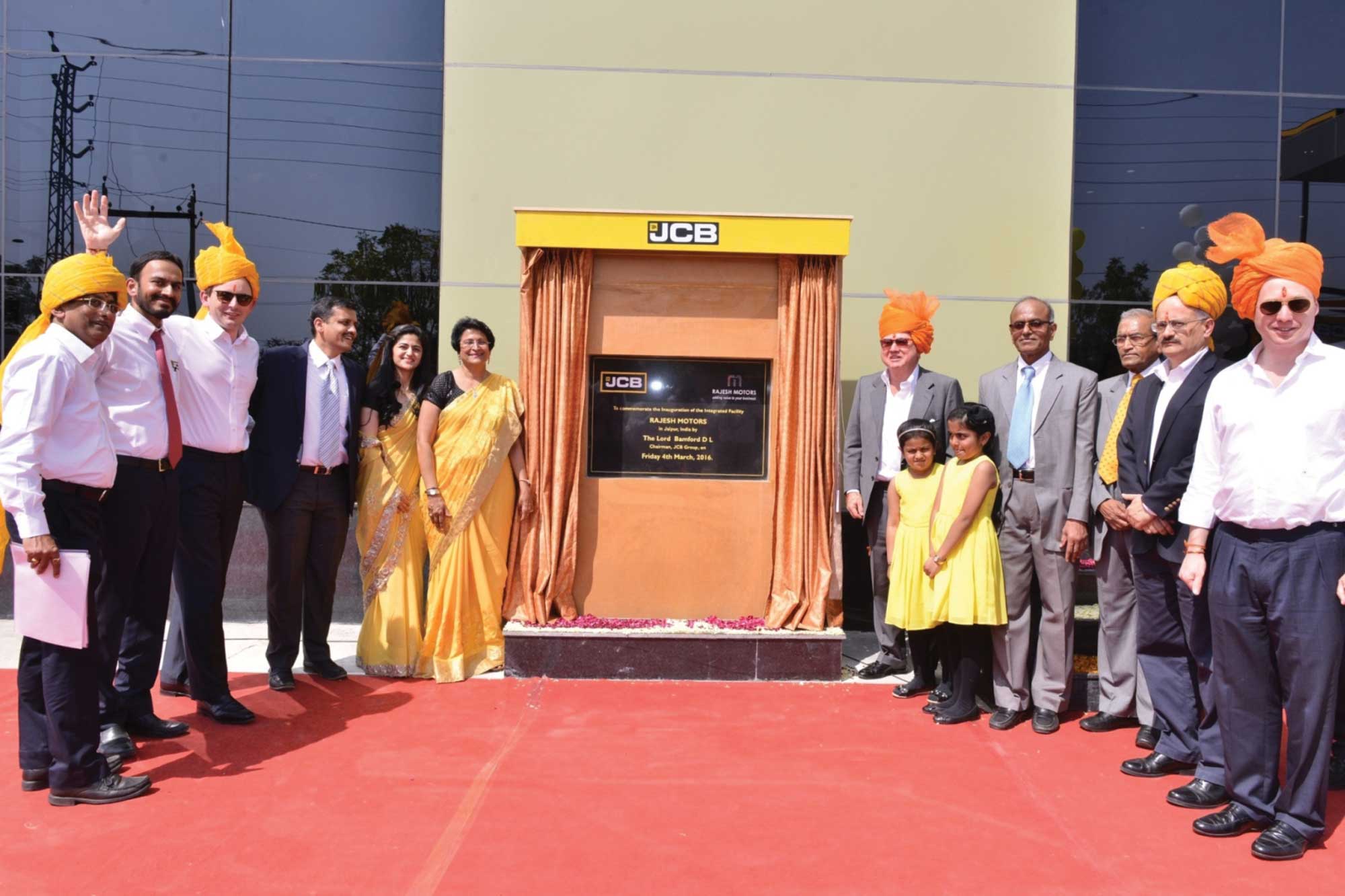 JCB’s dealer inaugurates a new facility in Jaipur