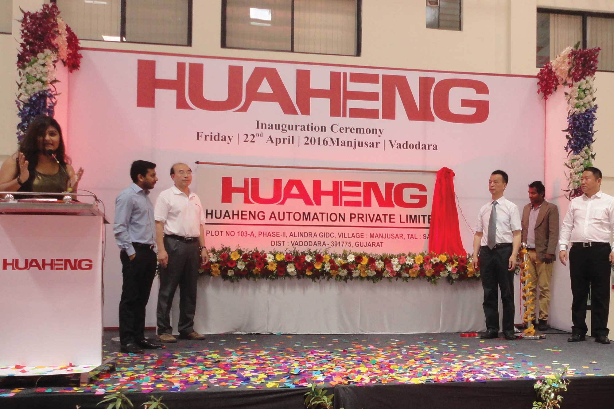 Chinese welding major Huaheng unveils its first facility‎ in India