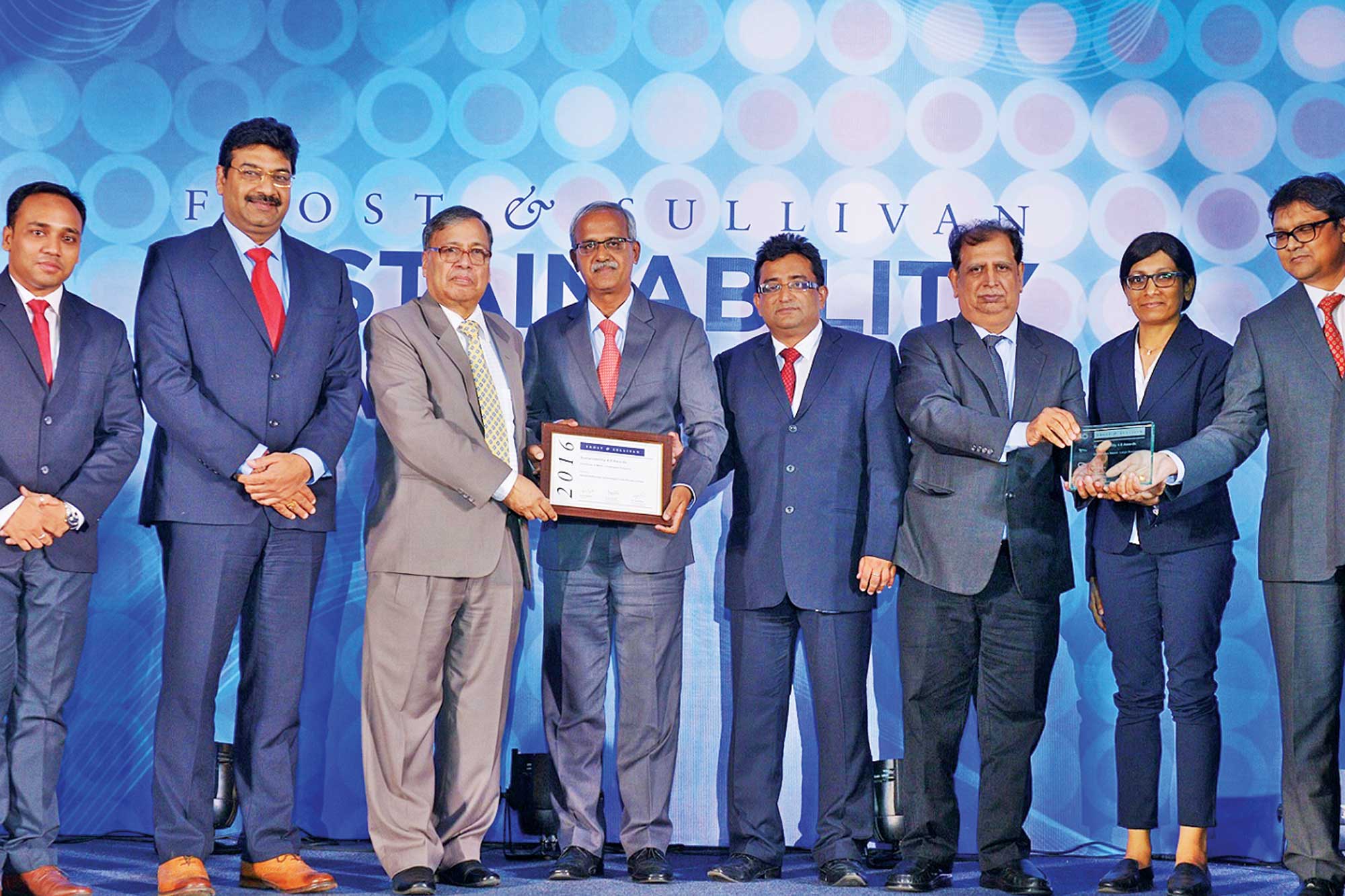 Henkel India honoured at Frost & Sullivan’s Sustainability 4.0 Awards 2016