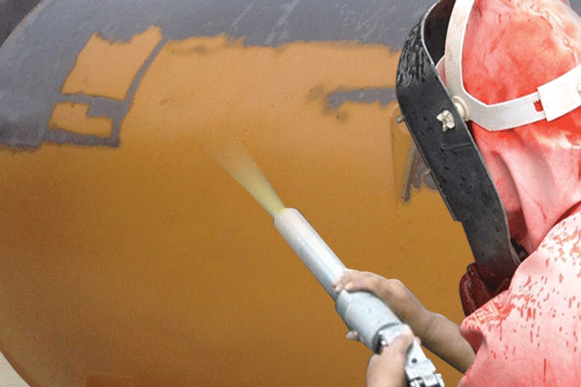 What is abrasive blasting?