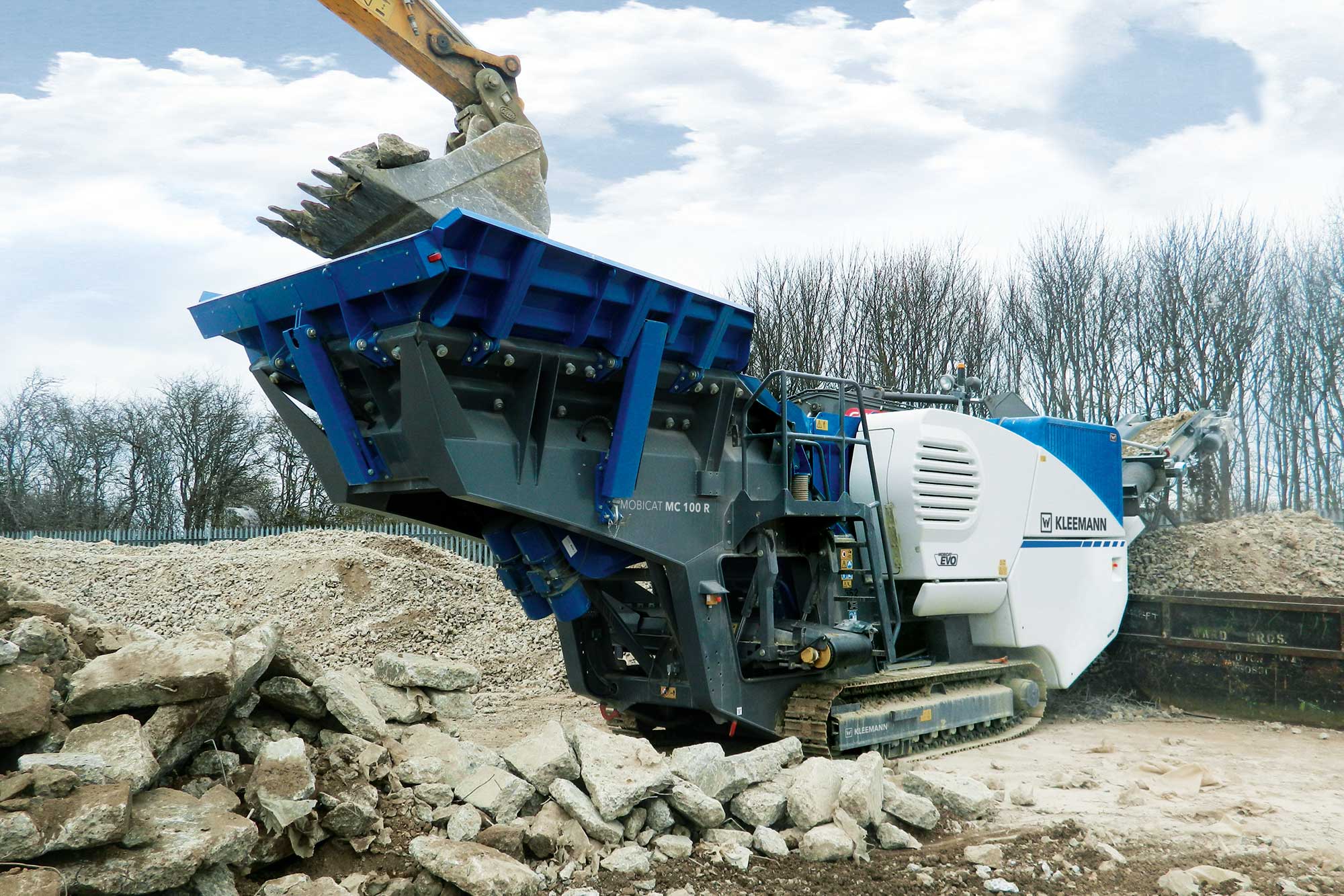 Flexible and productive: Kleemann EVO crushers at Hillhead