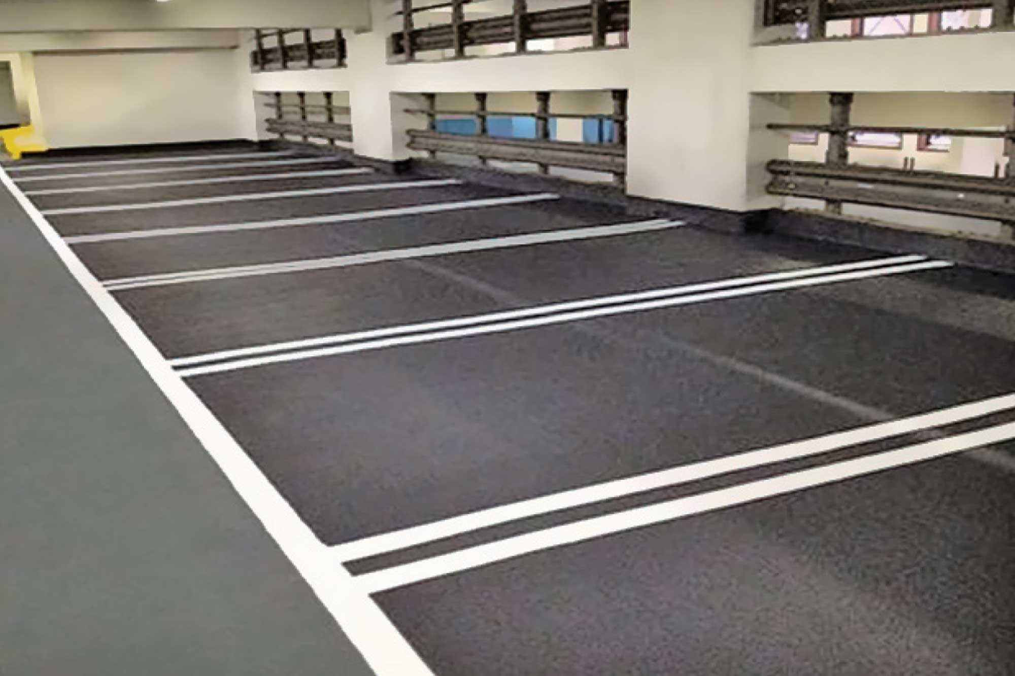 Transforming car parking floor