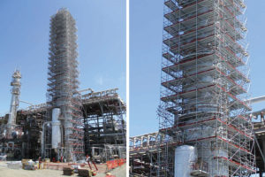 Layher Scaffolding for Industrial Maintenance