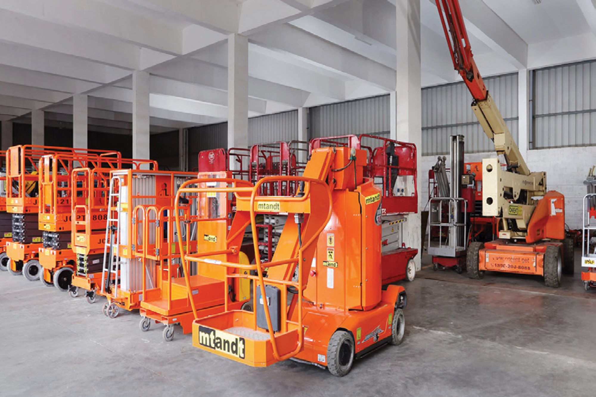 Mtandt Group placed order of 158 new equipment for rental fleet