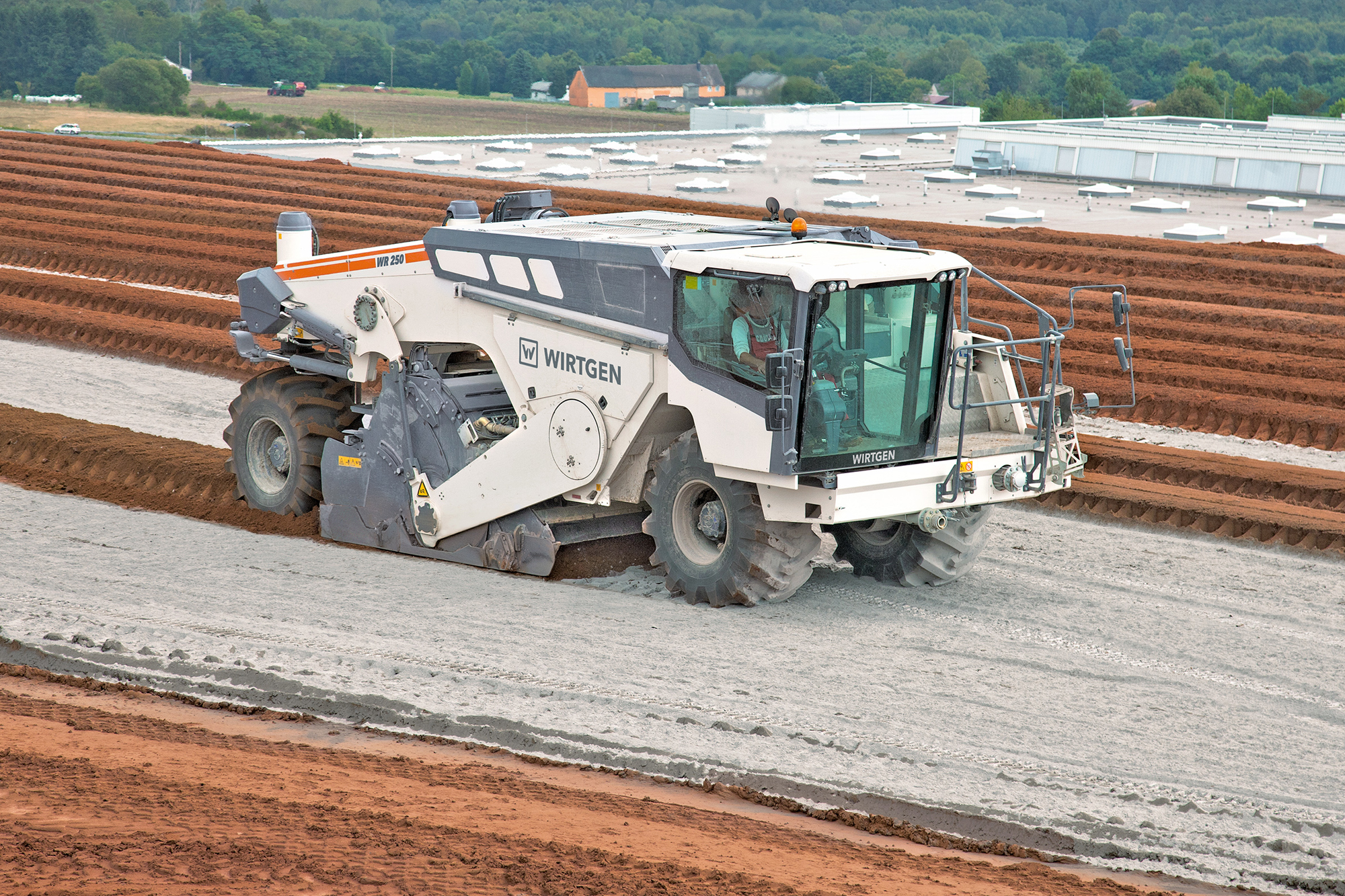 Soil stabilisation: Innovative Wirtgen technology creates sustainable solution