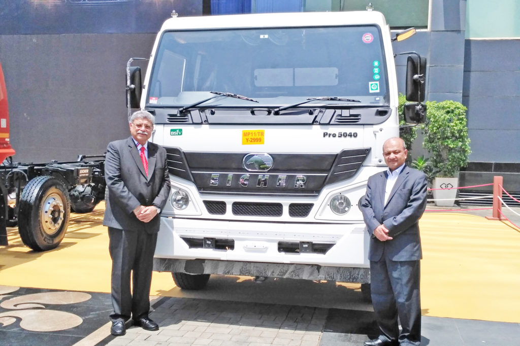 Eicher launches BSIV compliant range of heavy duty trucks
