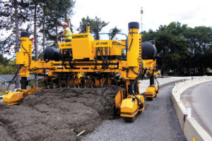 Schwing Stetter India partners with GOMACO for concrete paving