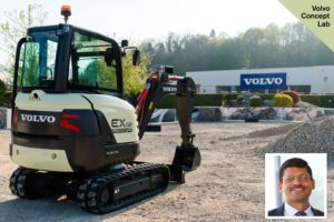 Volvo CE develops prototype excavator running on electricity