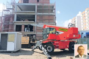 Magni tele-handler with highest possible reach