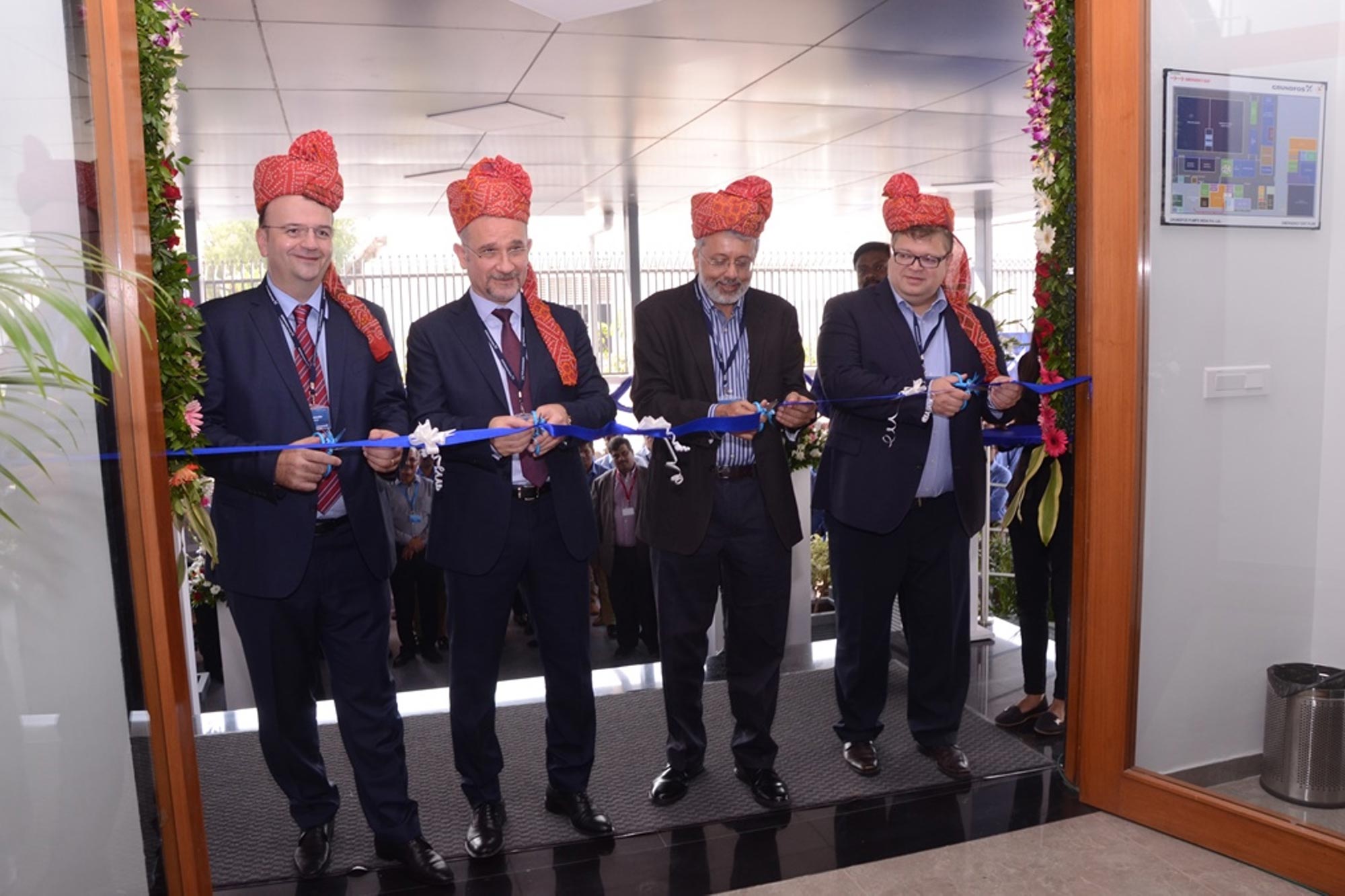 omhyggeligt Partina City Simuler Grundfos India open its new manufacturing facility in Gujarat