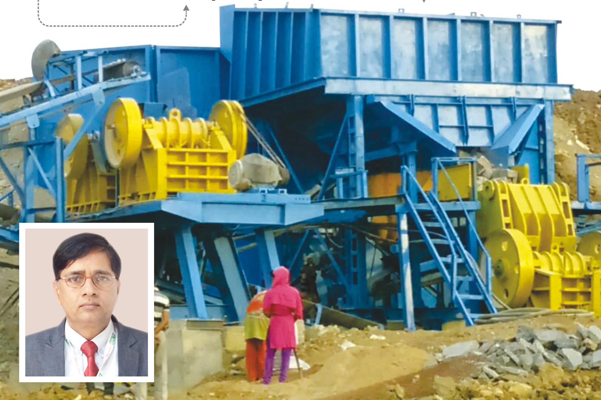 Akona displays Self Loader Concrete Mixer and Transit Mixer at EXCON