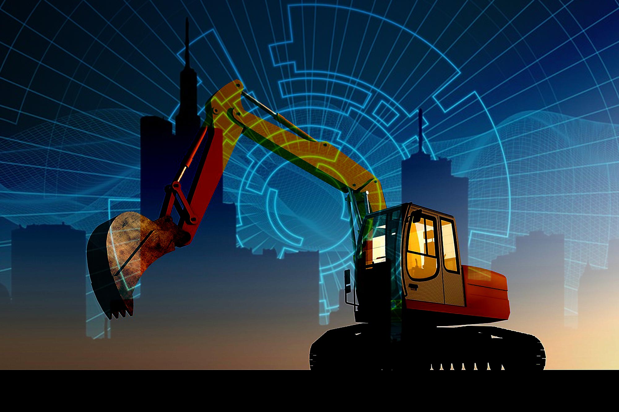 Construction machines in the digital age