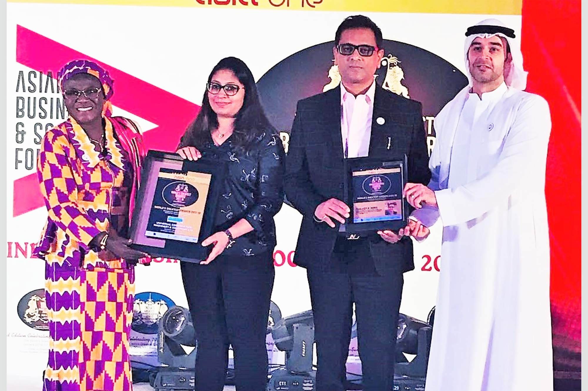 Universal Group awarded world’s greatest brand in Asia & GCC