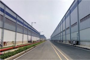 Interarch delivers pre-engineered warehouse for  Indospace