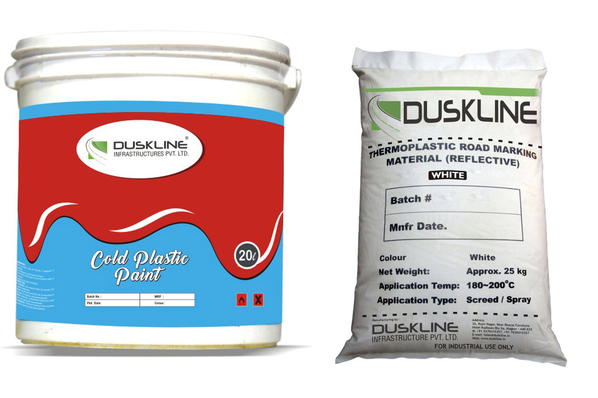 Duskline offers complete road marking solutions