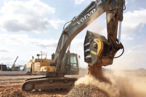 Crushing basalt with MB Crusher in Djibouti