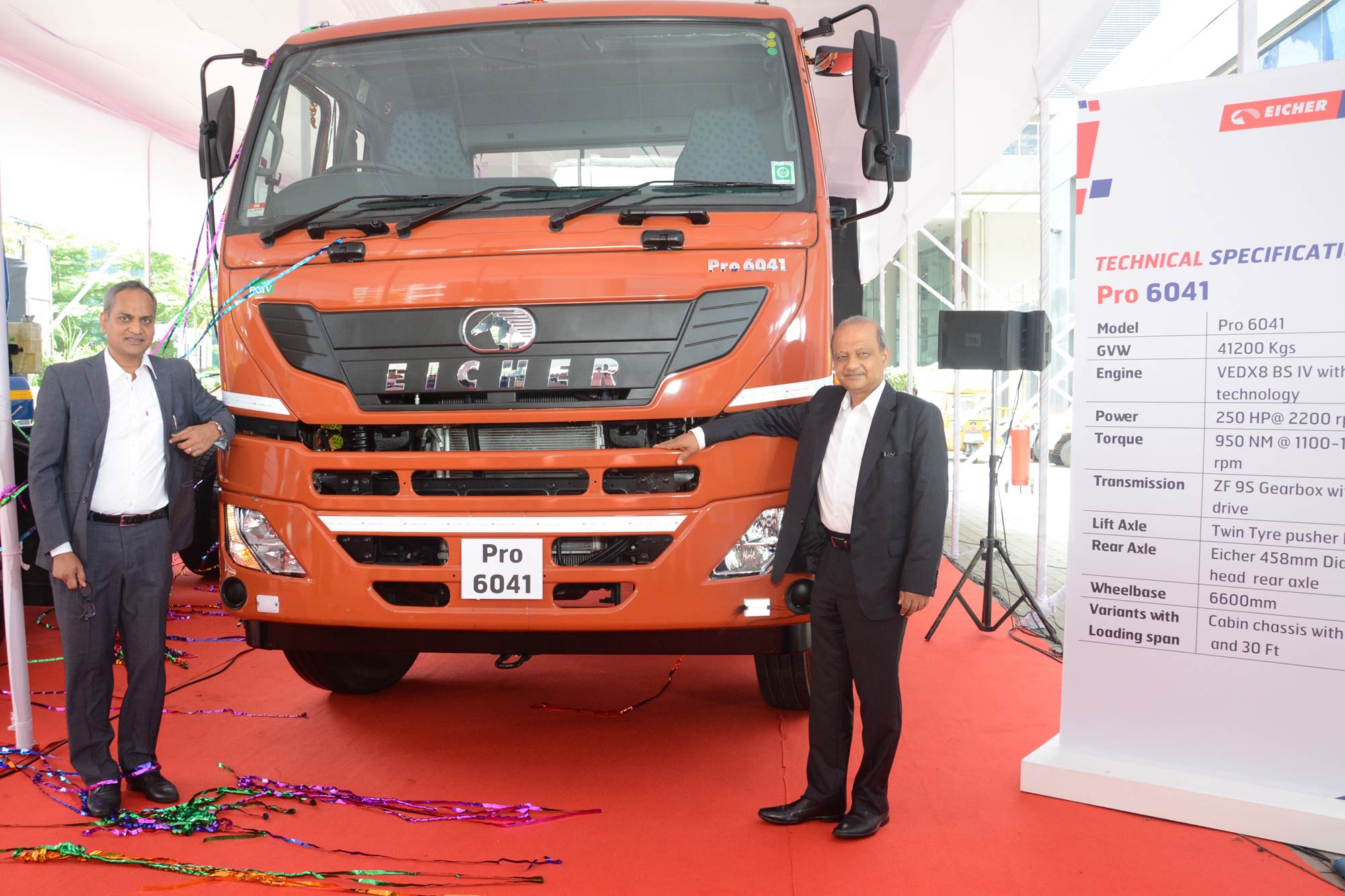 Eicher Trucks & Buses rolls out two heavy duty trucks