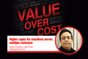 Higher capex for machines  serves multiple contracts