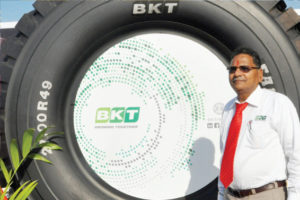 BKT Exhibits Earthmax SR 48 and Earthmax SR 53 for the Indian region at IMME 2018