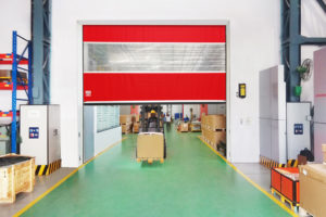 Hasten logistics, operations with high speed doors