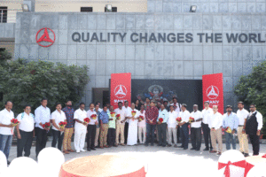 TEMOWA members visit SANY’s 80-acre Pune facility