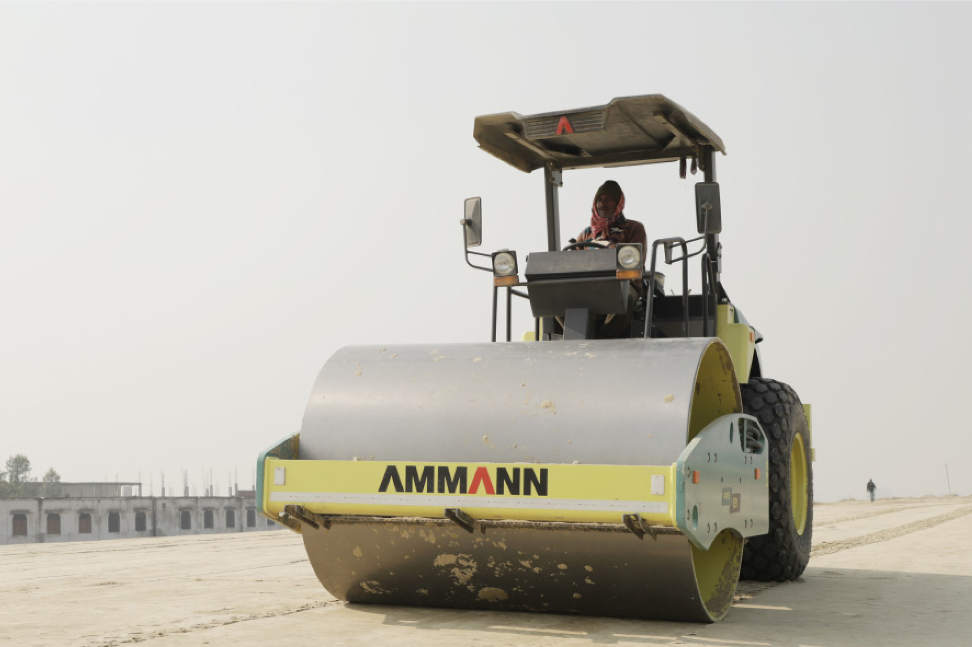 Ammann Compactors in operation at prestigious Purvanchal Expressway