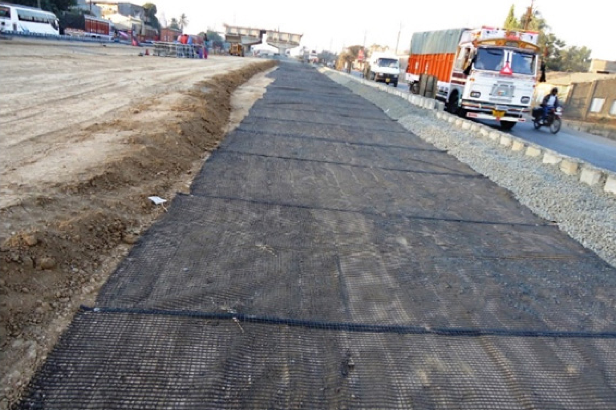 Geosynthetics give long-lasting roads, cut maintenance cost