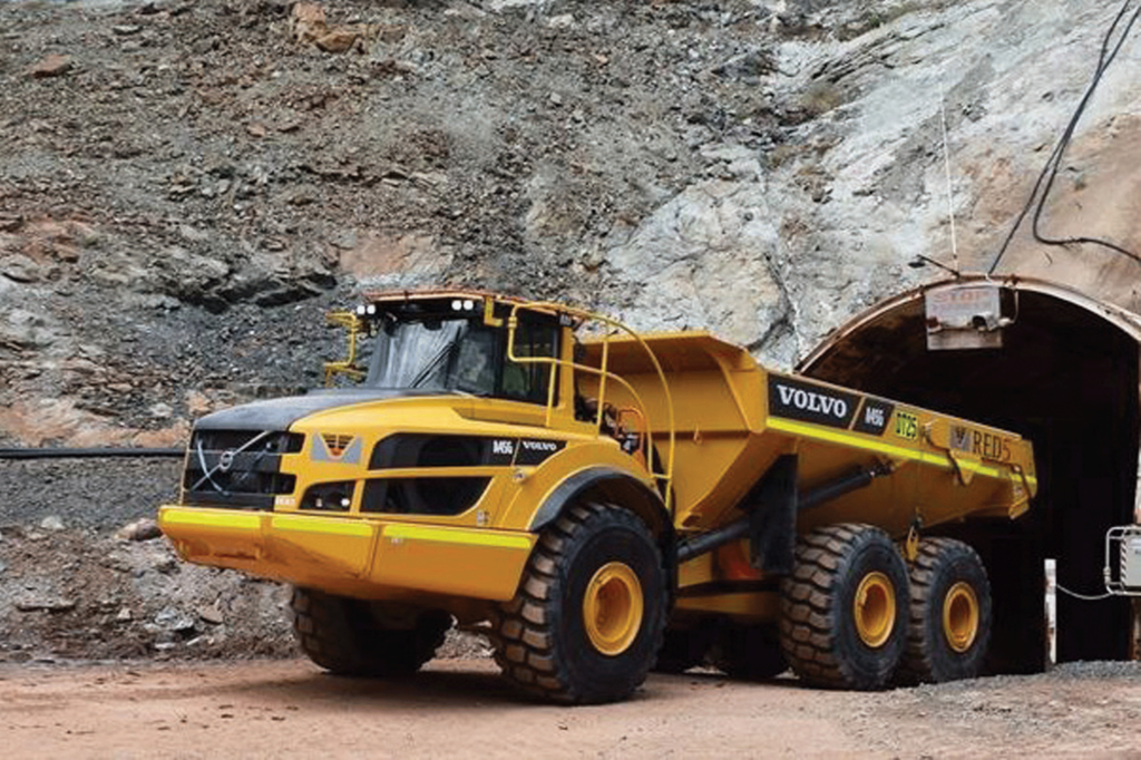 Australian underground mine strikes gold with Volvo A45G haulers