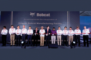 DOOSAN BOBCAT opens its first India factory in Chennai