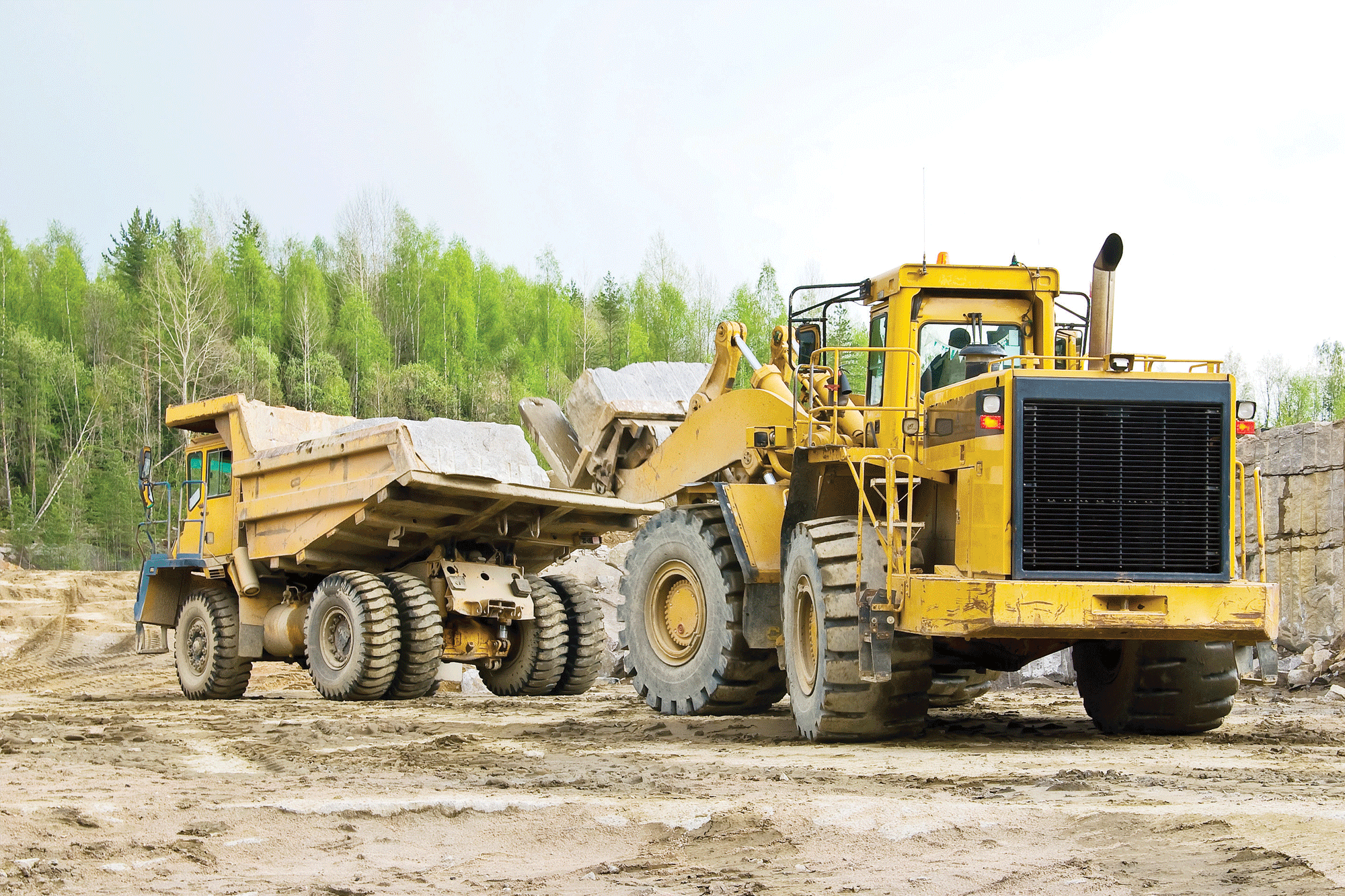 Torqueing technology to secure mining, construction heavy machinery