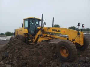 SDLG motor gradersramping up road expansion works in India