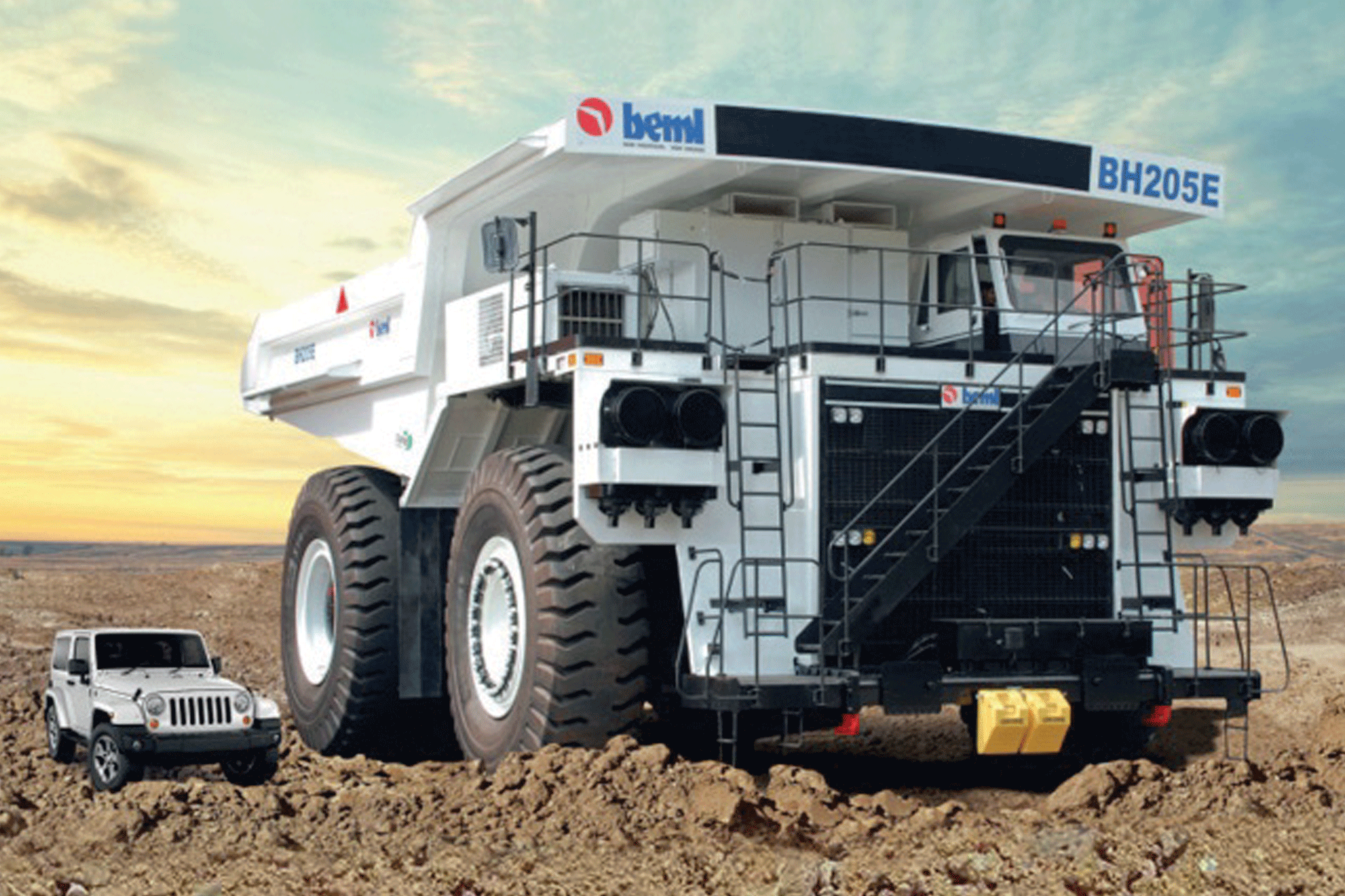 Nation’s first indigenously developed BEML 205E Dump Truck