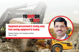 Equipment procurement is moving away from owning equipment to leasing