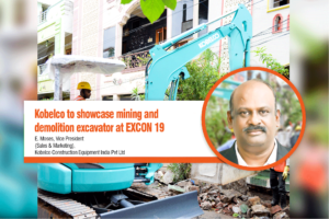 Kobelco to showcase mining and demolition excavator at EXCON 19