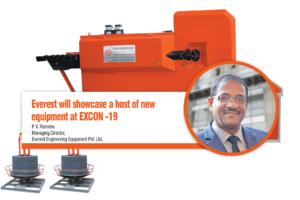 Everest will showcase a host of new equipment at EXCON -19