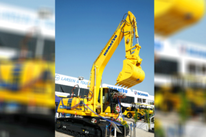 L&T launches Komatsu PC210LC-10M0 Hydraulic Excavator at Excon 2019